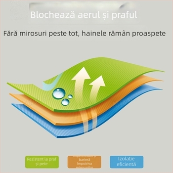 Combinezon cu glugă pentru fermă de porci — îmbrăcăminte de protecție pentru hrănire, rezistentă la praf, impermeabilă și rezistentă la ulei.