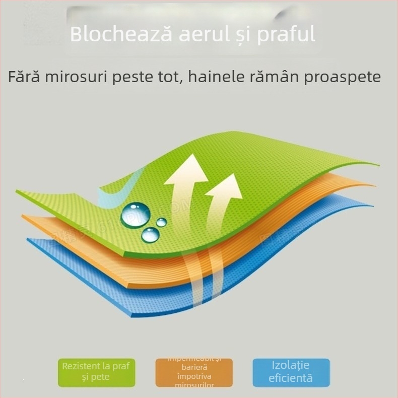 Combinezon cu glugă pentru fermă de porci — îmbrăcăminte de protecție pentru hrănire, rezistentă la praf, impermeabilă și rezistentă la ulei.