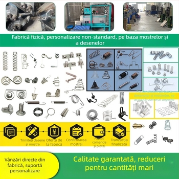 Kit pentru cutia de șervețele cu arc din oțel inoxidabil 304, ridicare automată, include bandă dublă 3M