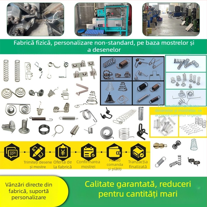 Kit pentru cutia de șervețele cu arc din oțel inoxidabil 304, ridicare automată, include bandă dublă 3M