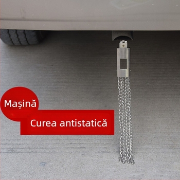 Eliminator electrostatic auto, bandă de împământare pentru conducta de evacuare, linie de descărcare suspendată