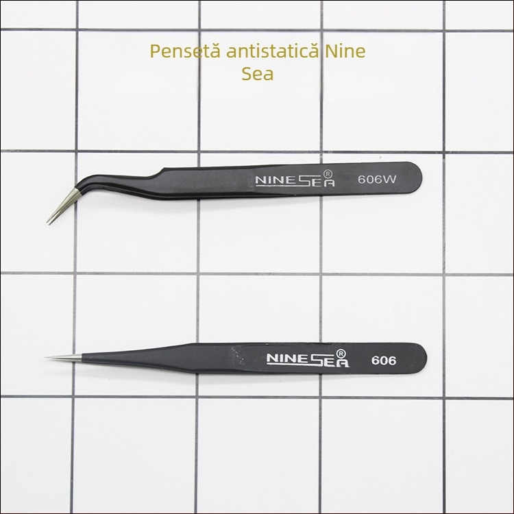 Pensete Jiuyang pentru modele Gundam – vârf drept, anti-magnetice, anti-statice, 606W