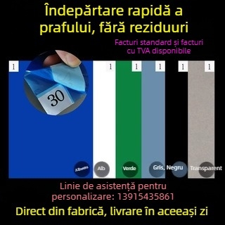 Covoraș lipicios, de unică folosință, pentru praf în camere curate; aderență ridicată la talpa încălțămintei; covoraș lipicios rupt-îndepărtabil pentru spații de producție și laboratoare; covoraș de podea anti-static.