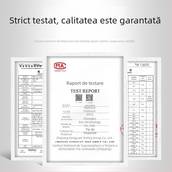 Bețișoare din aliaj negre, anti-alunecare, pentru restaurante și uz casnic; unelte cu capete duble pentru dezinfectare; ecologice.