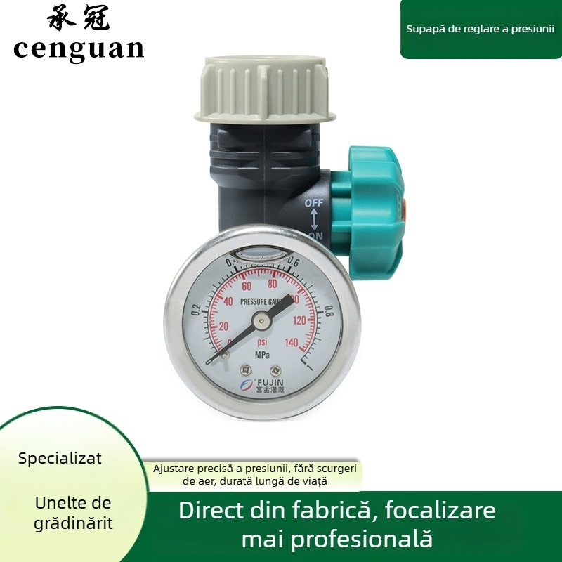 Irigare automată pentru grădină, reglare precisă a presiunii, din cupru