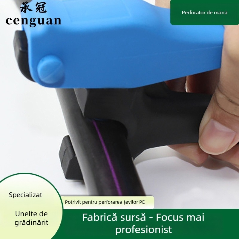 Găuritor pentru țevi PE 4 mm, pentru sisteme de irigații prin picurare, unealtă de irigare pentru grădină