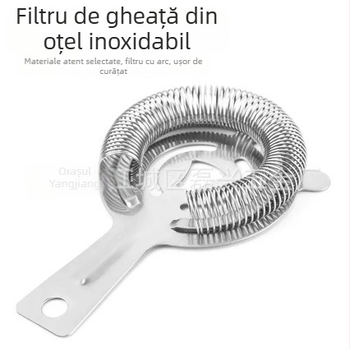 Filtru de gheață din oțel inoxidabil pentru cocktailuri