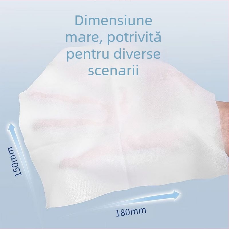 Bestway 10 șervețele umede ambalate individual, cu alcool 75%, pentru curățarea și dezinfectarea pielii, dimensiuni 150 × 180 mm