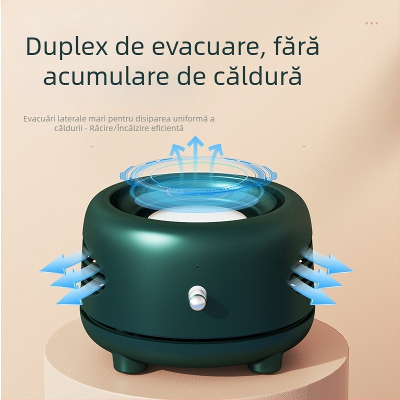 Cană termos USB pentru cald și rece, cu încălzire încorporată, interior din oțel inoxidabil, model M1-20B