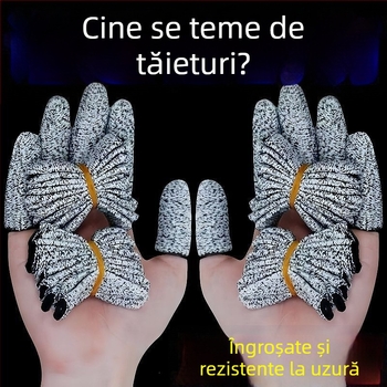 Protecții pentru degete anti-tăiere pentru grădină, cu mănuși anti-înțepare