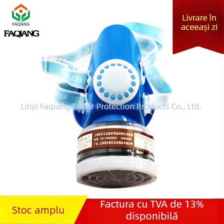 Earth Brand 2596 tip mască de gaz cu un singur cartuș și filtru pentru pulverizarea vopselei