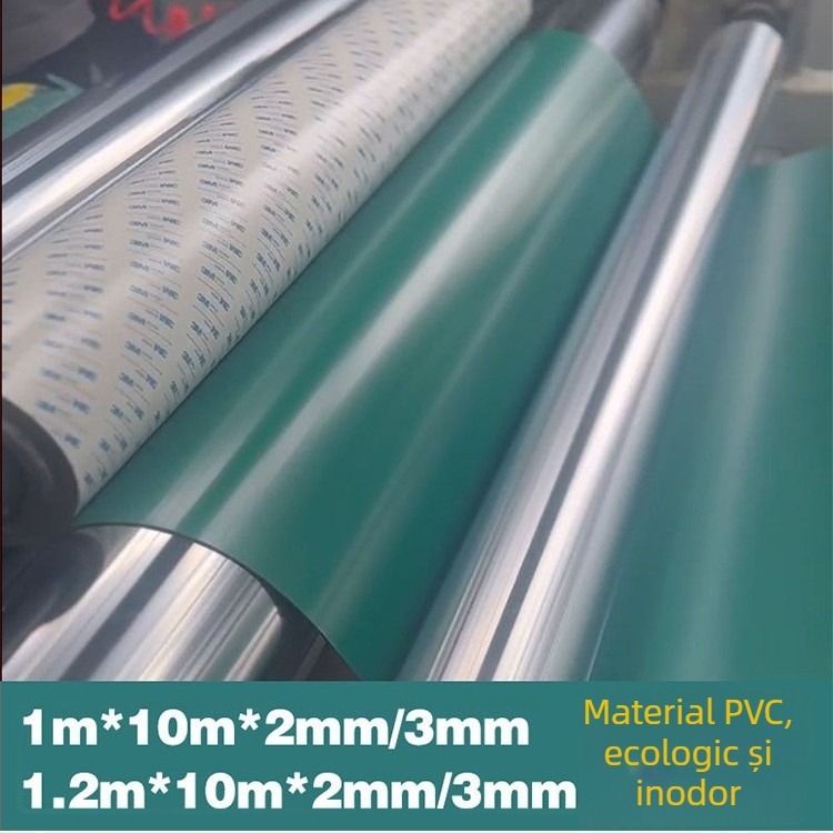 Covoraș anti-static din PVC, rezistent la uzură, pentru linia de asamblare
