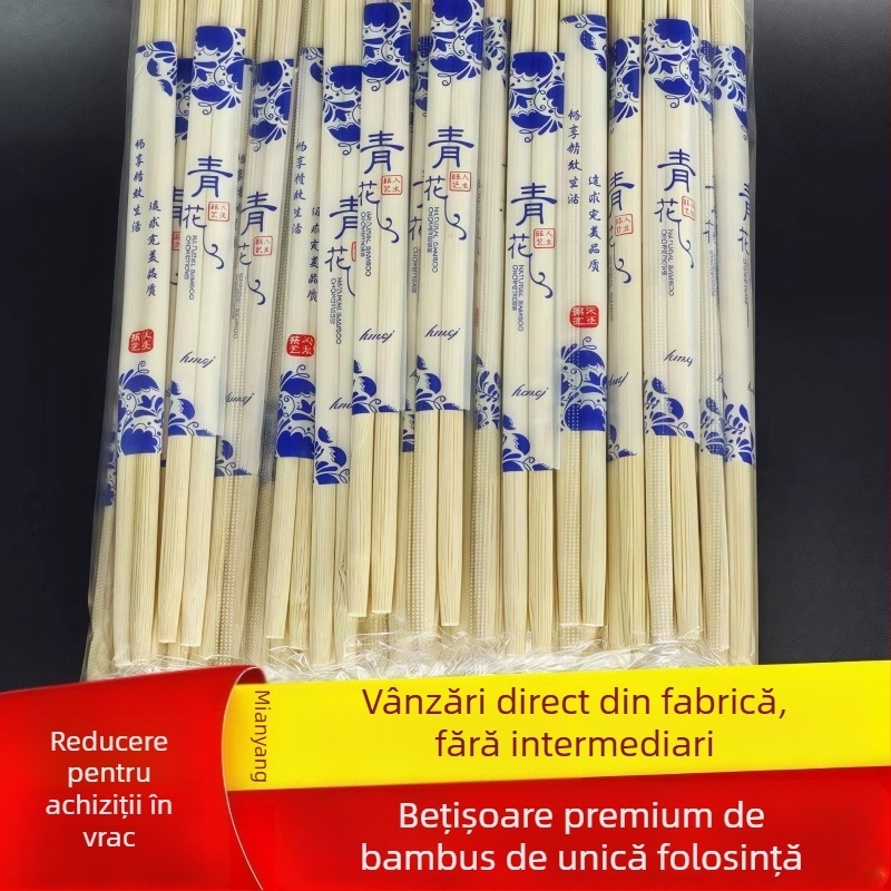 Bețișoare de unică folosință din bambus pentru restaurante și fast food, igienice, en-gros de la producători, pentru livrare la pachet