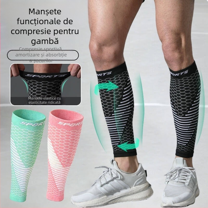 Manșete de protecție pentru gambe, cu protecție solară, pentru alergare, ciclism, baschet și badminton