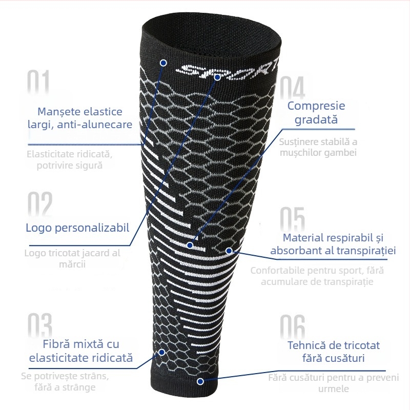 Manșete de protecție pentru gambe, cu protecție solară, pentru alergare, ciclism, baschet și badminton