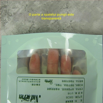 Sac de ambalare pentru nuci macadamia 250 g/500 g, pungă ziplock din plastic pentru gustări