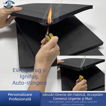 Folie și role din spumă EVA anti-statică, 38–80°C, rezistente la foc, garnituri EVA cu înveliș de înaltă elasticitate, personalizare