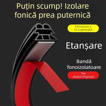 Bandă de etanșare din lemn masiv pentru uși și ferestre, izolare fonică, rezistentă la vânt, izolare termică, repelent împotriva țânțarilor.