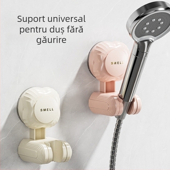 Suport pentru duș fără găuri, montaj reglabil, bază universală pentru duș pentru copii, poliță baie