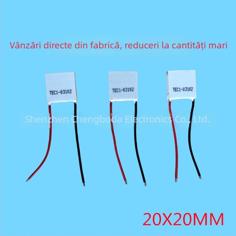 TEC1-03102 20×20 DC2V cip de răcire pentru instrument de înfrumusețare