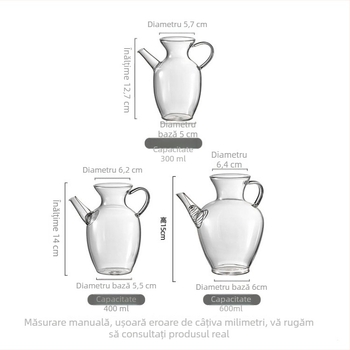 Ceainic de sticlă inspirat de dinastia Song, cu filtru integrat pentru ceai verde, set de ceai cu divizor și ceașcă de servire comună
