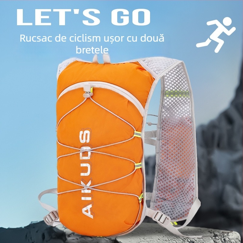 Rucsac ultraușor pentru alergare pe traseu, cu rezervor de hidratare, pentru ciclism și drumeții