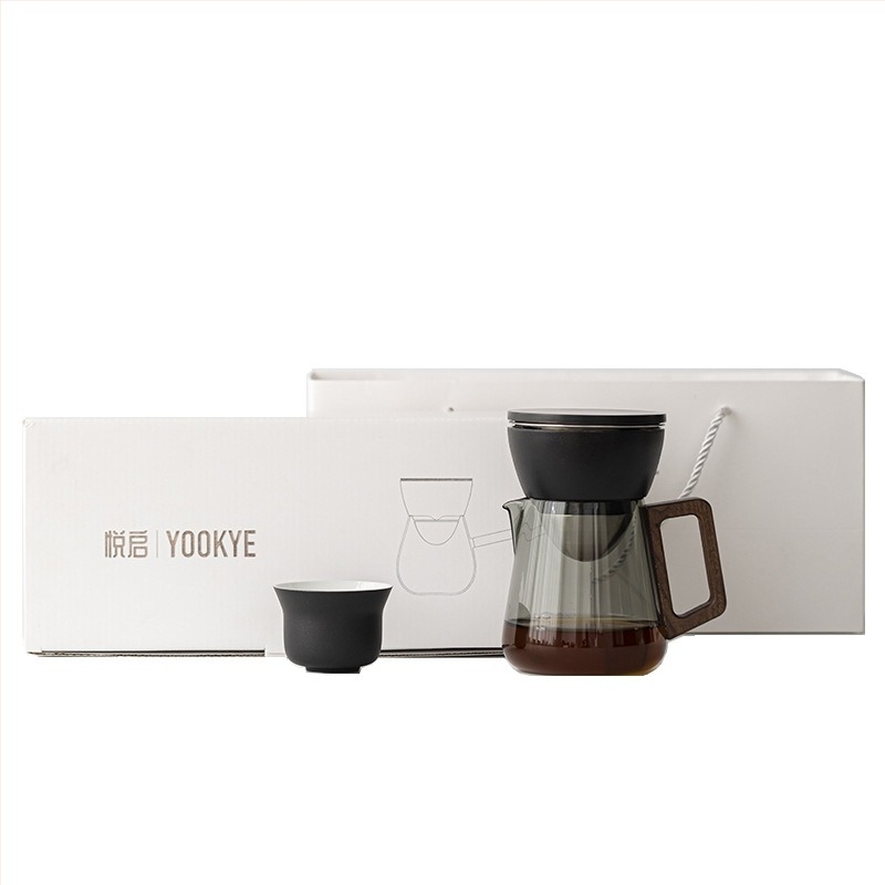 Infuzor de ceai semi-automat cu separare ceai-apă – set Gongfu pentru acasă, cadou