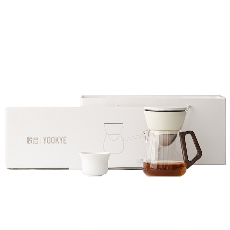 Infuzor de ceai semi-automat cu separare ceai-apă – set Gongfu pentru acasă, cadou