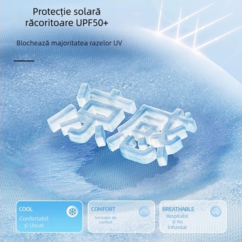 Mască pentru față din fir tricotat pentru bărbați, cu protecție a gâtului, integrată, pentru activități în aer liber: pescuit, ciclism; răcoroasă și respirabilă.