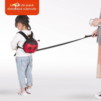 Supercute Rucsac antipierdere pentru copii mici, cu imprimeu gărgăriță