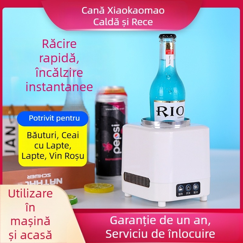 Little Cat cană duală pentru răcire și încălzire, cu răcire rapidă – pentru casă, mașină și cămin