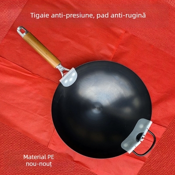 Folie de protecție PE pentru ambalare, material amortizor, garnitură pentru mâner și garnitură pentru urechile oalei, distanțiere din plastic