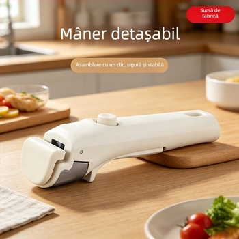 Mâner detașabil personalizat pentru oale, clemă universală și eliberare rapidă, mâner de oală multifuncțional