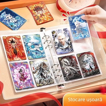 Nezha: Copil demon al mării – Album de carduri A5 cu patru cadrane, A4 cu nouă cadrane, capacitate mare, cu autocolante