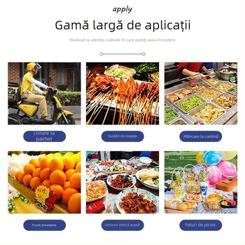 Forme de tartă cu ou din folie de aluminiu, unică folosință, rotunde, set 100 bucăți, pentru cuptor
