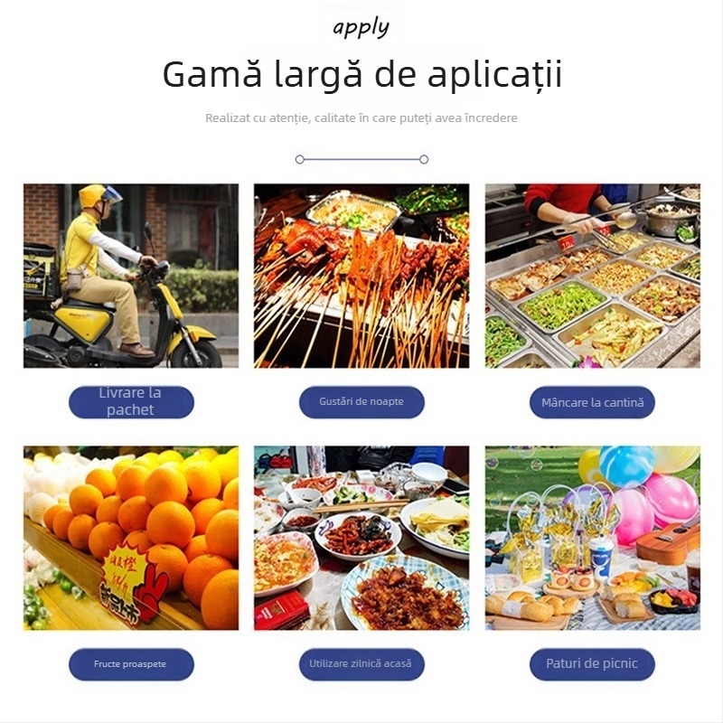 Forme de tartă cu ou din folie de aluminiu, unică folosință, rotunde, set 100 bucăți, pentru cuptor