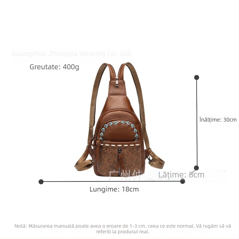 Geantă crossbody pentru femei, în stil retro european-american, portabilă pentru uz zilnic în aer liber