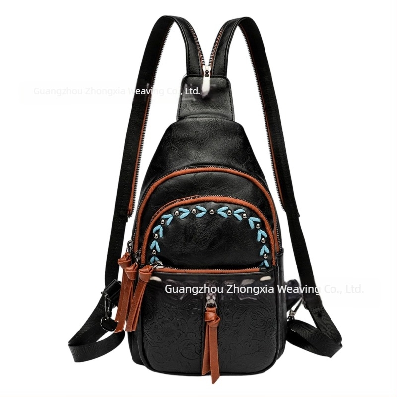 Geantă crossbody pentru femei, în stil retro european-american, portabilă pentru uz zilnic în aer liber