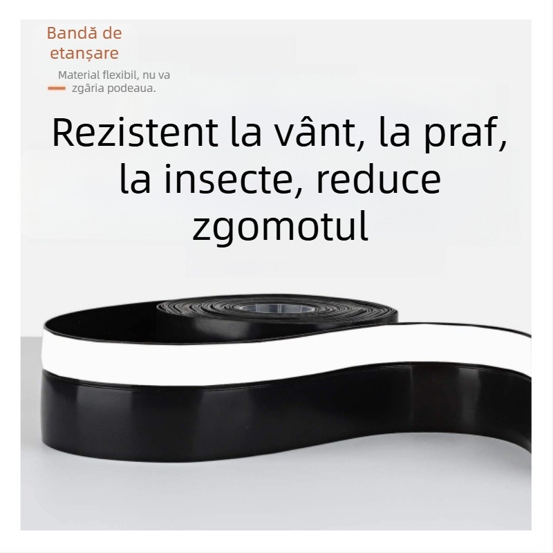 Bandă sigilantă TPE pentru spațiul dintre ușă și ramă, bandă de sigilare pentru sticla la pragul ușii, bandă de silicon pentru etanșarea ferestrelor, sticla ușii și a ferestrelor