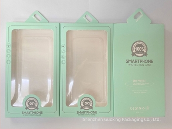 Cutie de ambalaj cu fereastră pentru husă de telefon, universală din carton 3C, gata pentru blister, personalizabil