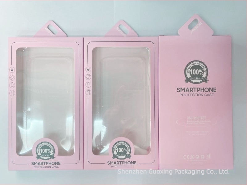 Cutie de ambalaj cu fereastră pentru husă de telefon, universală din carton 3C, gata pentru blister, personalizabil