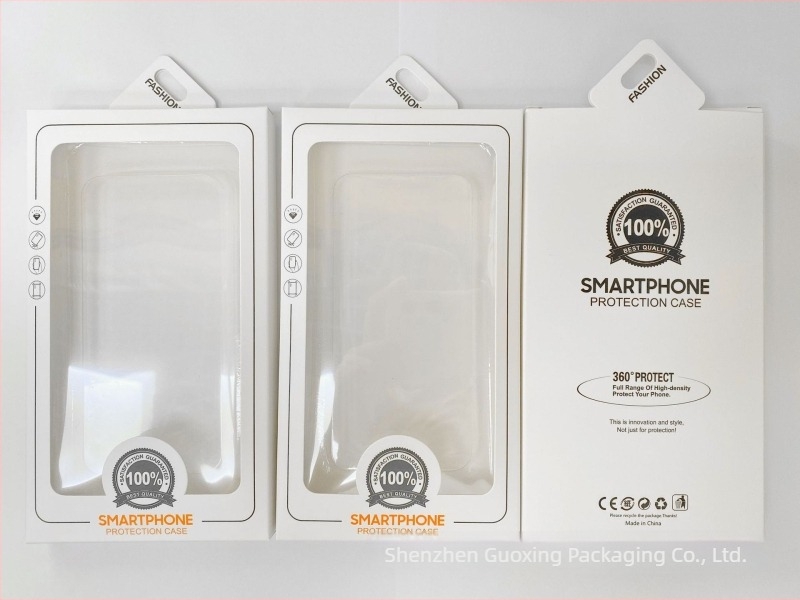 Cutie de ambalaj cu fereastră pentru husă de telefon, universală din carton 3C, gata pentru blister, personalizabil