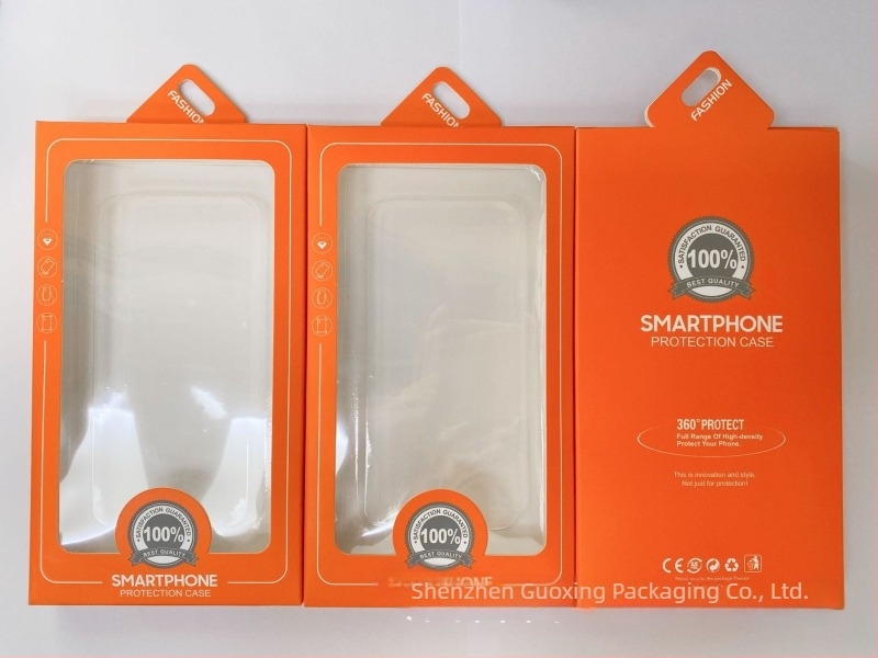 Cutie de ambalaj cu fereastră pentru husă de telefon, universală din carton 3C, gata pentru blister, personalizabil