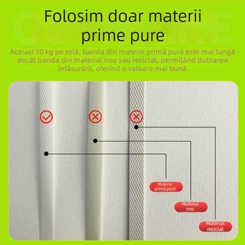 Nuanhui Packaging Bandă de ambalare PP, cu înaltă rezistență la tracțiune, 1206-3000m, pentru logistică, materiale de construcții și ambalare de alimente