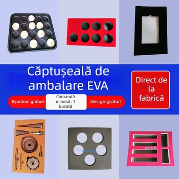 Tavă interioară din spumă EVA pentru cutia de unelte, EVA de înaltă elasticitate, culoare variată, antișoc, modelată la comandă