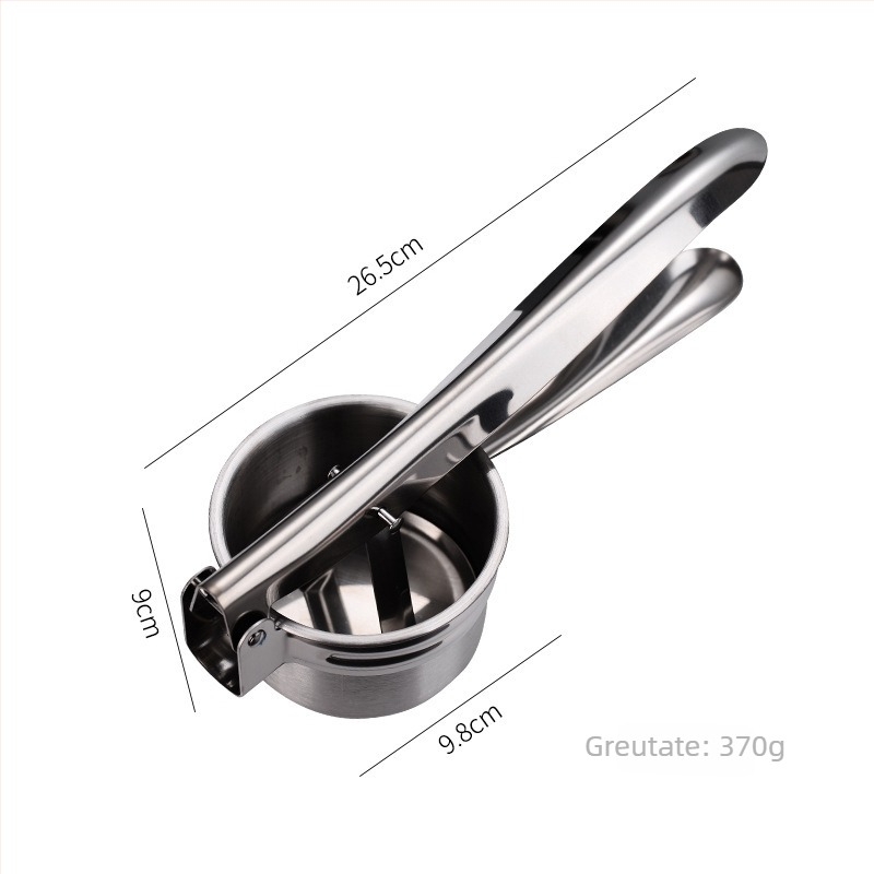 Storcător manual din oțel inoxidabil – unealtă de bucătărie, storcător de lămâi, piure de fructe și legume