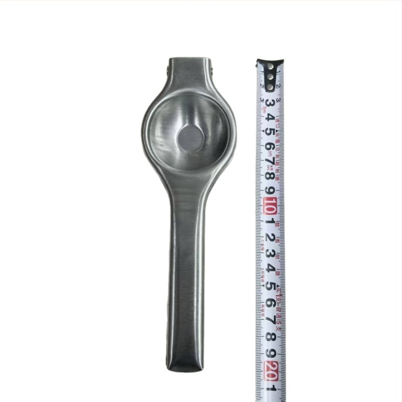 Storcător manual de lămâie din oțel inoxidabil, 140 g, pentru uz casnic, presă de portocale, storcător de lămâie, ambalat în cutie
