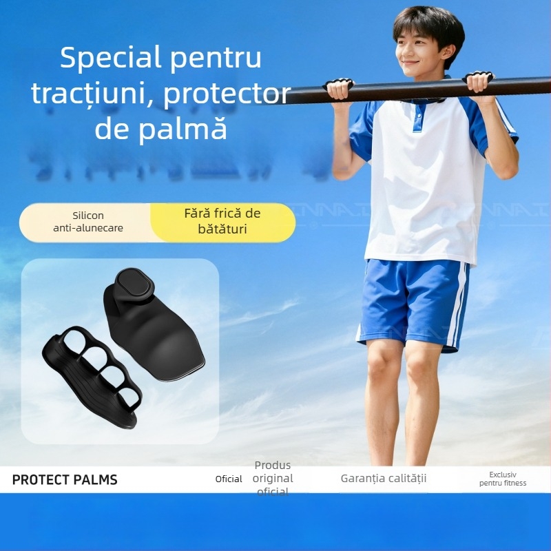 Mănuși din silicon pentru protecția palmei, antiderapante, pentru fitness, bărbați; potrivite pentru sport, yoga, haltere, tracțiuni; prevenirea calusurilor