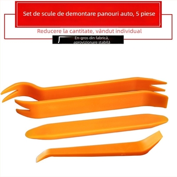 Set de instrumente pentru demontarea clipurilor din panoul ușii auto și a garniturilor interioare din plastic