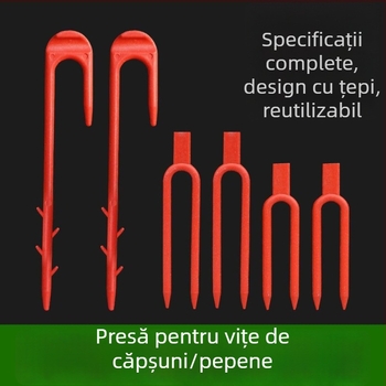 Furcă pentru vița de pepene — instrument de susținere a plantelor și fixare a lăstarilor pentru pepene, căpșuni și afine